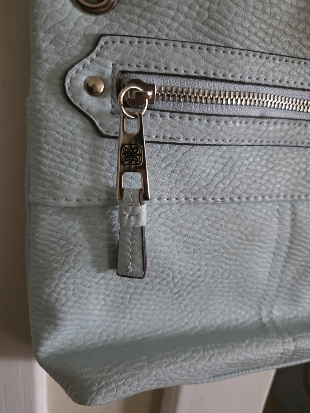 Source Unknown Light Blue Crossbody Bag - Slim Shoulder Purse - Picture 2 of 12